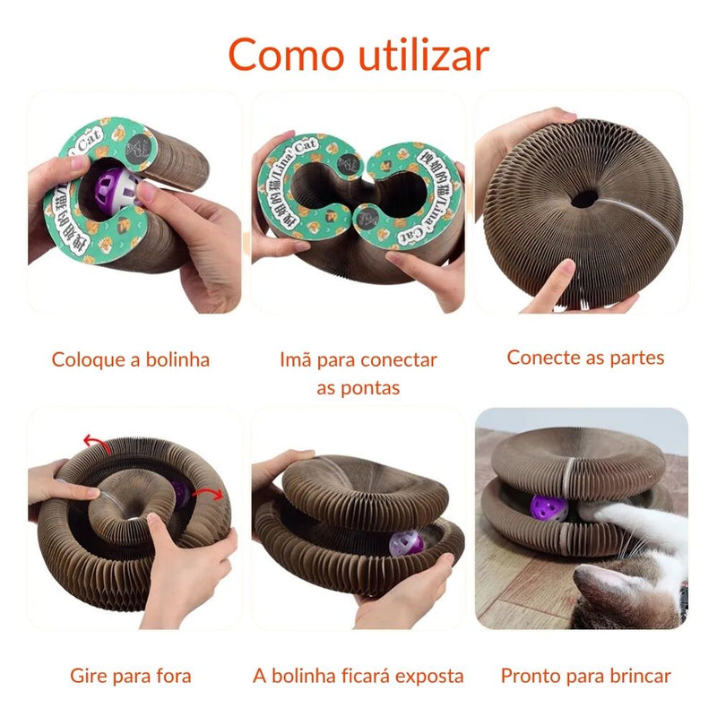 Arranhador Para Gatos Fofin Circle - PoliStore