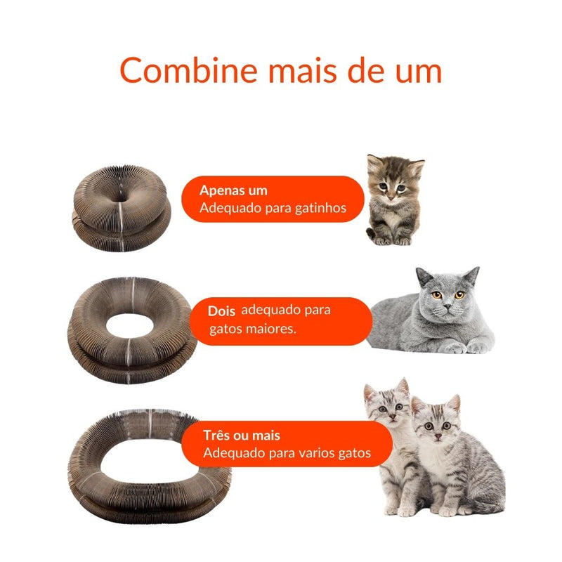 Arranhador Para Gatos Fofin Circle - PoliStore