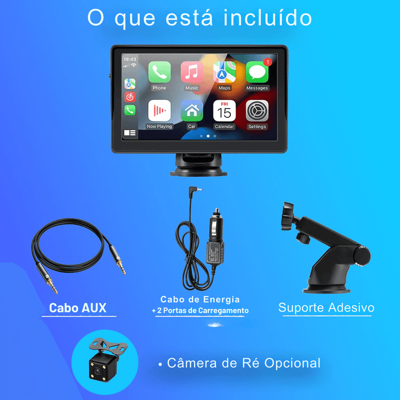 CarPlayBox™ V1 - Atualize Seu Carro Antigo Hoje!