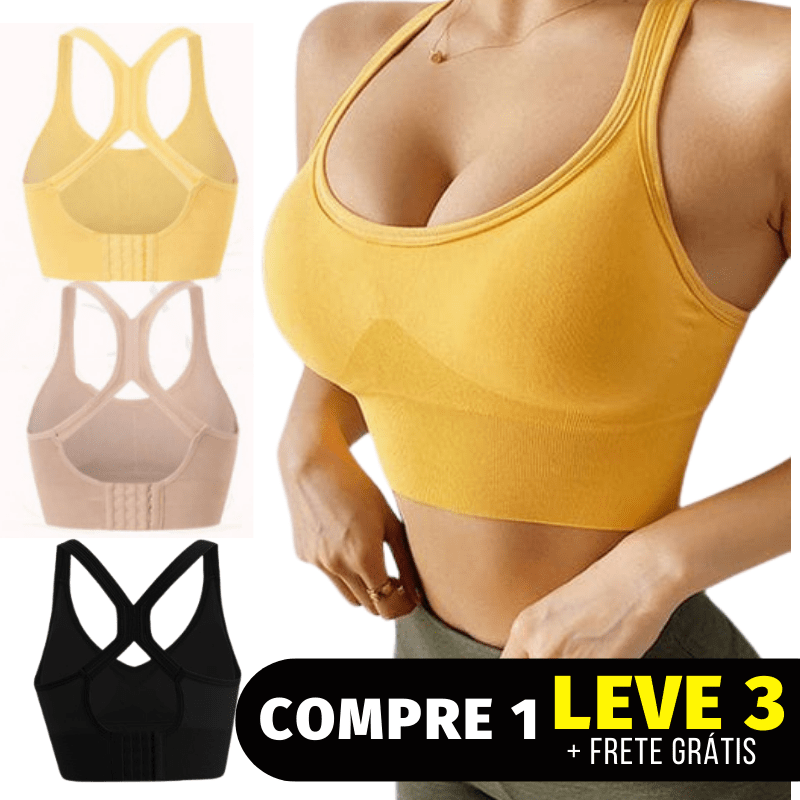 3 Peças - Sutiã Up Posture Confort™ - PoliStore