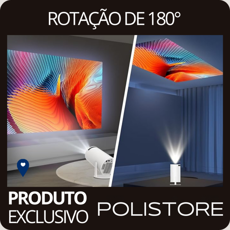 Projetor Portátil 4K MAGCUBIC