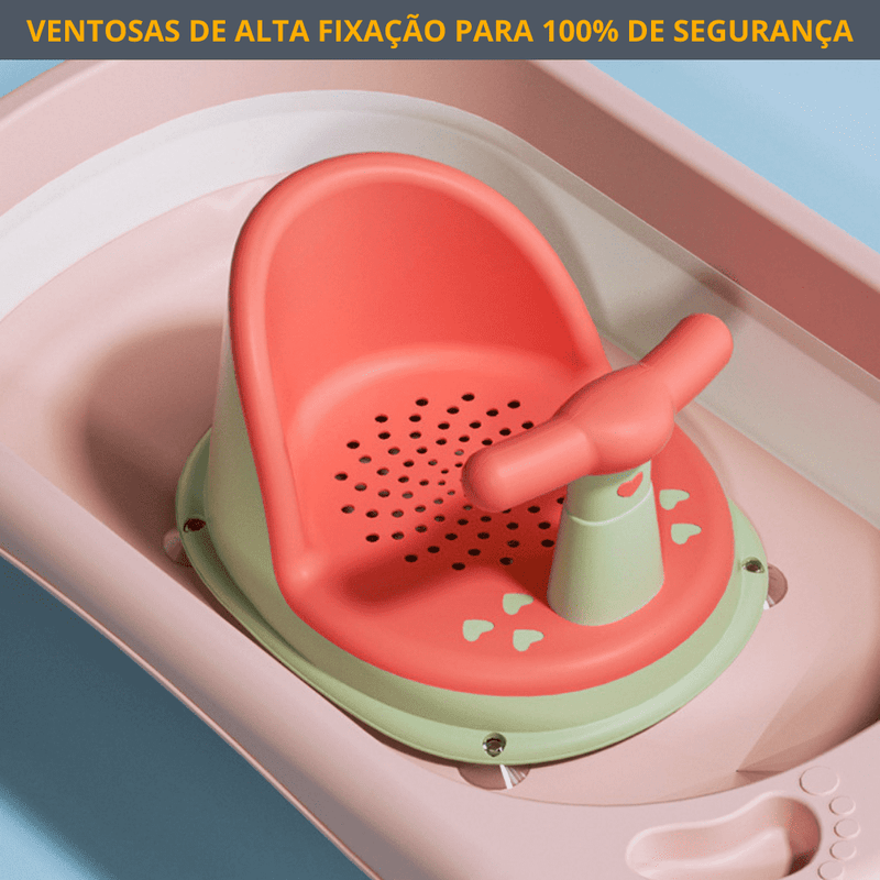 Assento de Banheira para Bebê Antiderrapante Splash