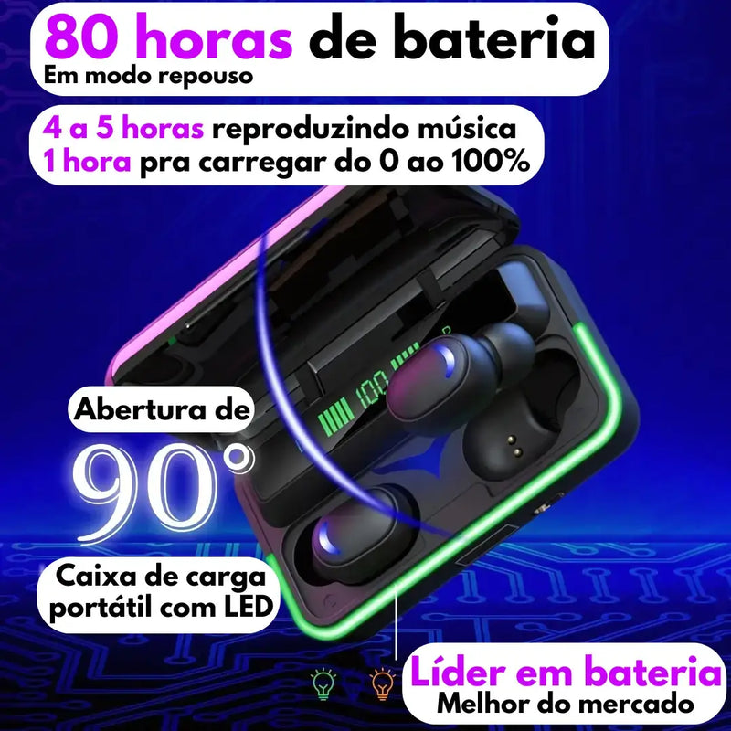 🎵🚀 Fone Bluetooth Wave™ - Aproveite: PAGUE 1 e LEVE 2 + 2 Caixas de Carregamento de Brinde + Frete Grátis - SOMENTE HOJE! 🎧