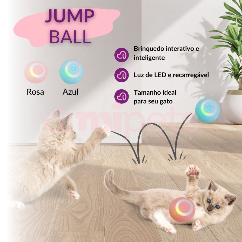 JUMP BALL [o brinquedo mais divertido para seu gato] - PoliStore