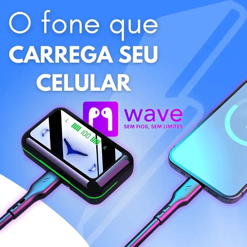 🎵🚀 Fone Bluetooth Wave™ - Aproveite: PAGUE 1 e LEVE 2 + 2 Caixas de Carregamento de Brinde + Frete Grátis - SOMENTE HOJE! 🎧