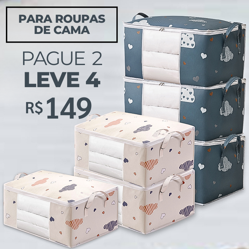 Organizador delicado - Pague 2 e Leve 4 - PoliStore