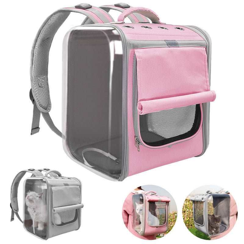 Bolsa de Transporte para Gatos Visão Panorâmica - PoliStore