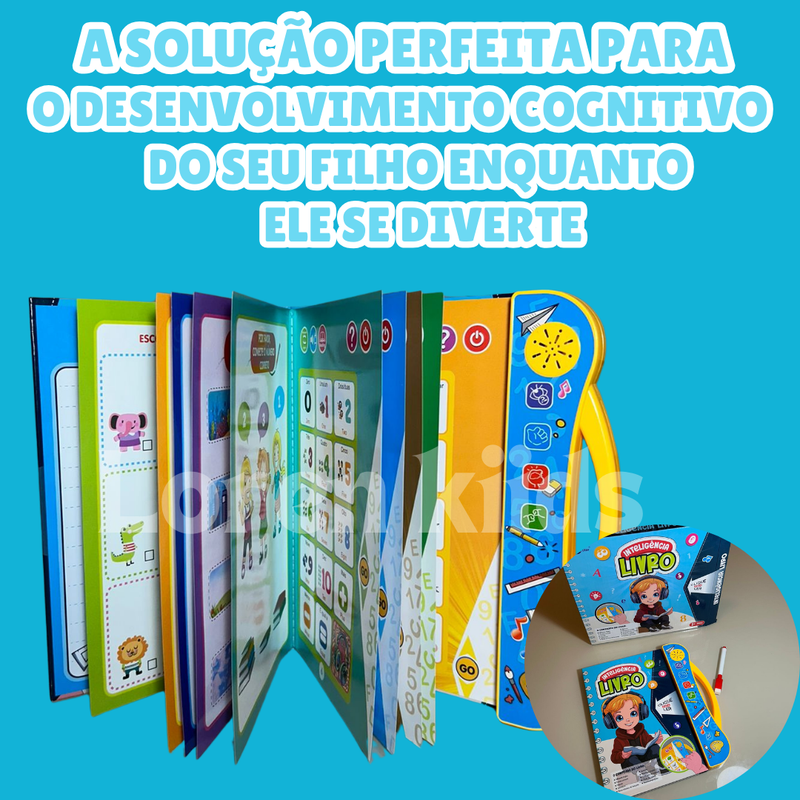 Livro Inteligente Multifuncional - Desenvolvimento Infantil