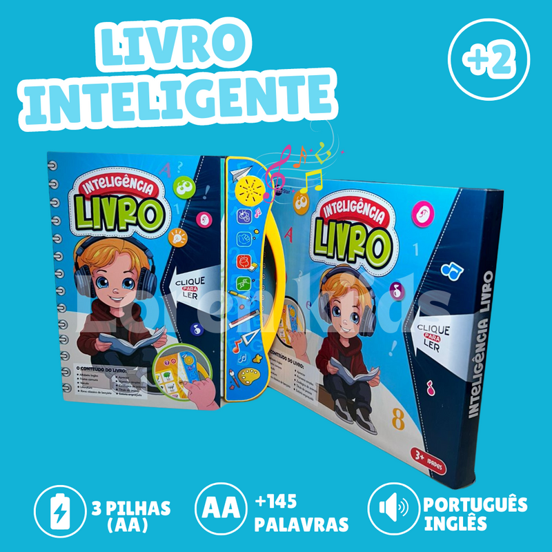 Livro Inteligente Multifuncional - Desenvolvimento Infantil