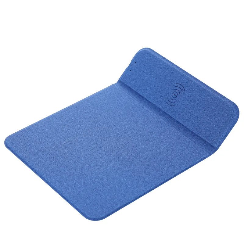 Mouse Pad com Carregamento Sem Fio 2-em-1 para iPhones, Samsung Galaxy, Xiaomi e mais