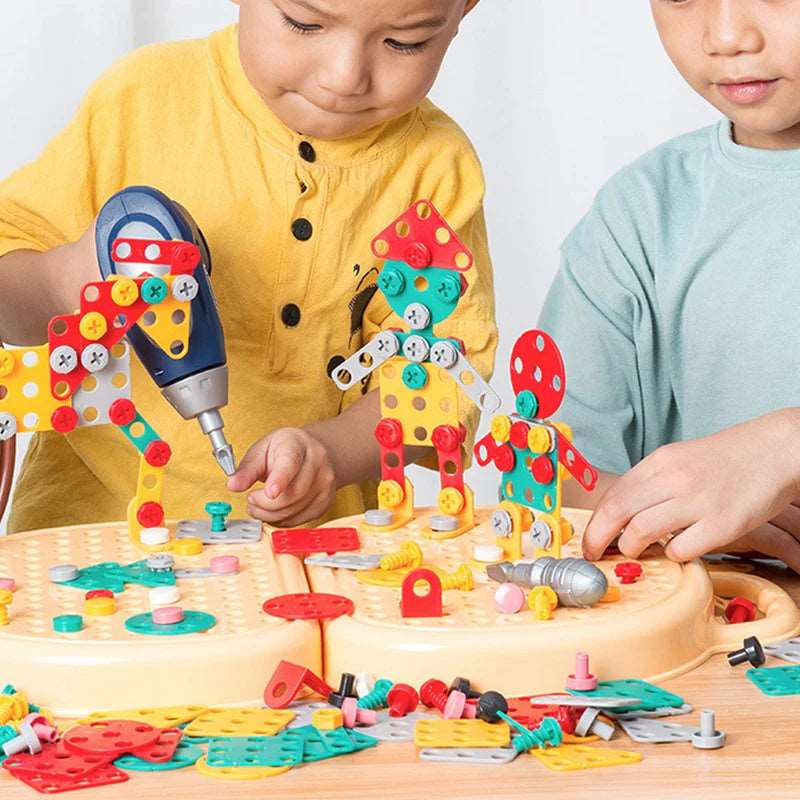 Maleta Educacional Montessori - Block Kit | 203 ÍTENS + FURADEIRA