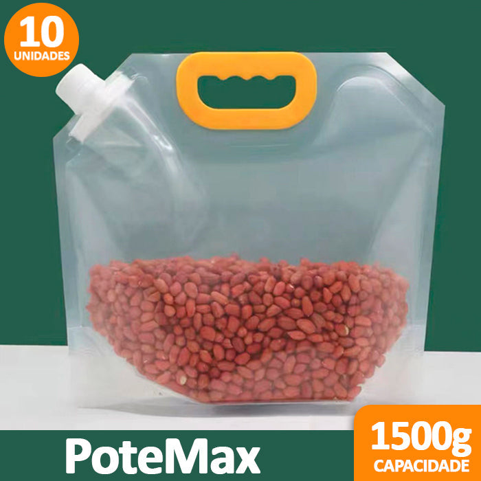 PoteMax - transforme a maneira como você armazena seus alimentos