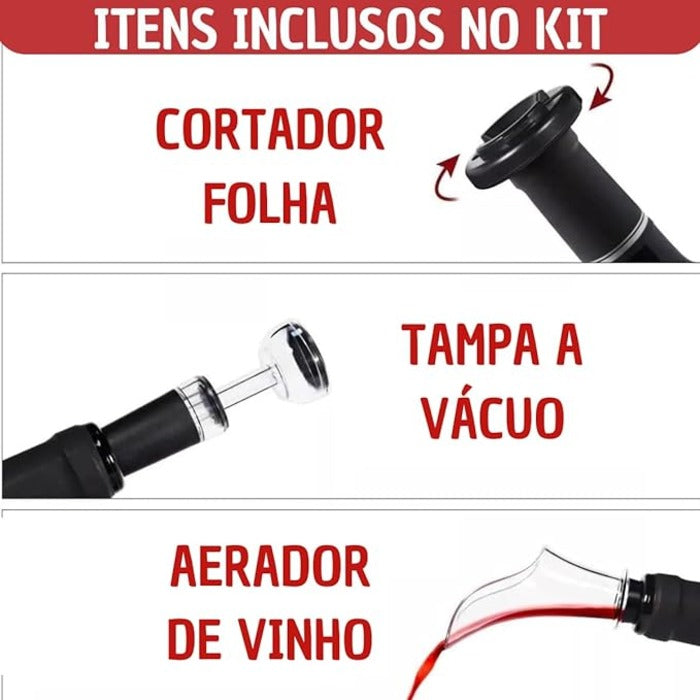 Super Abridor Automático de Vinhos EasyWine